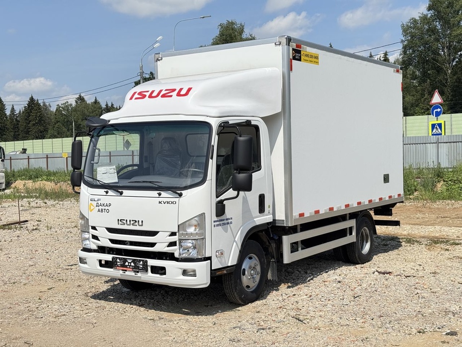 ISUZU KV100 (МРМ 3,5т) ИЗОТЕРМИЧЕСКИЙ ФУРГОН 4,2м С/П 50мм